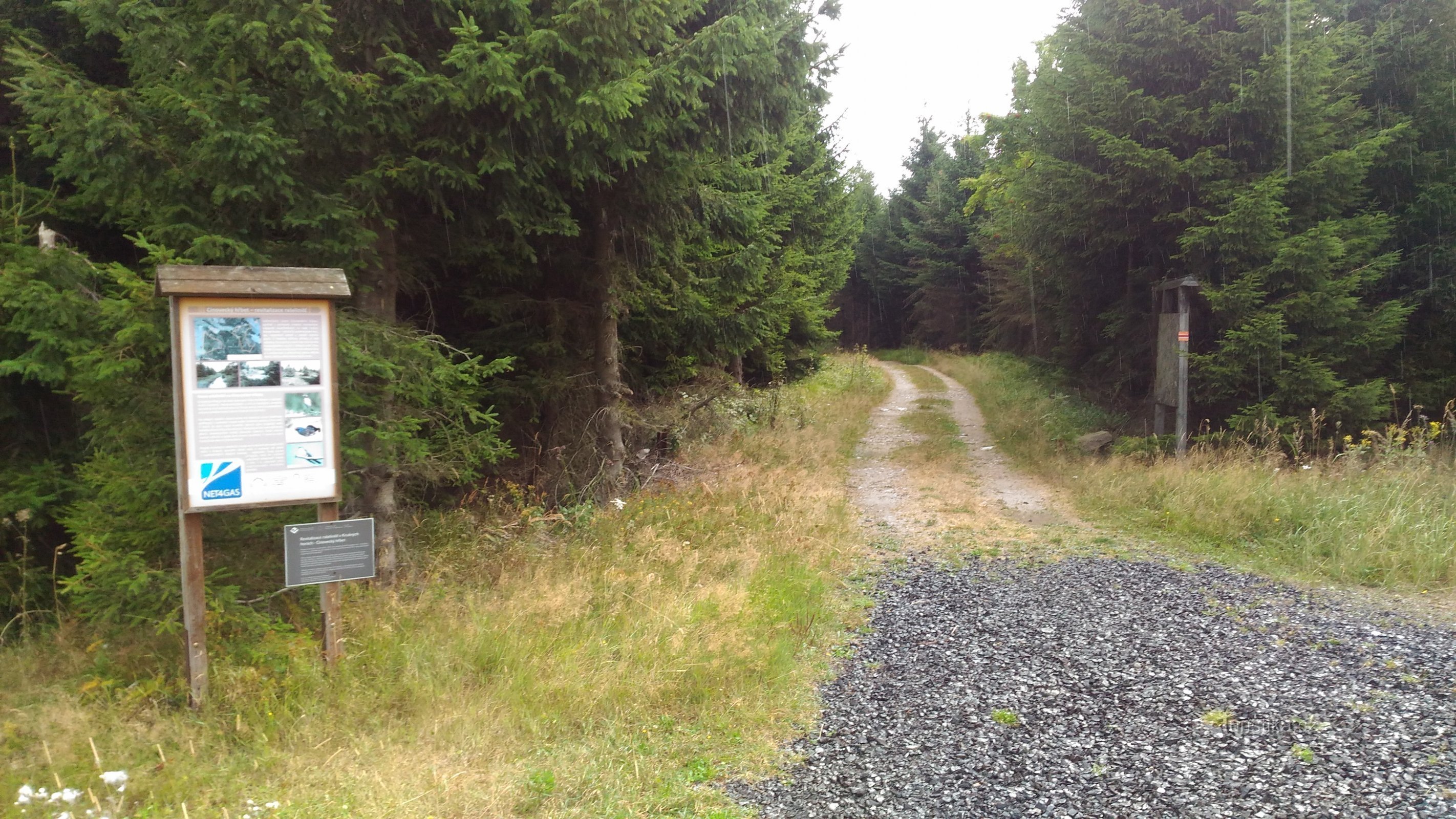 Sentier didactique Tourbière de Cínovecká.