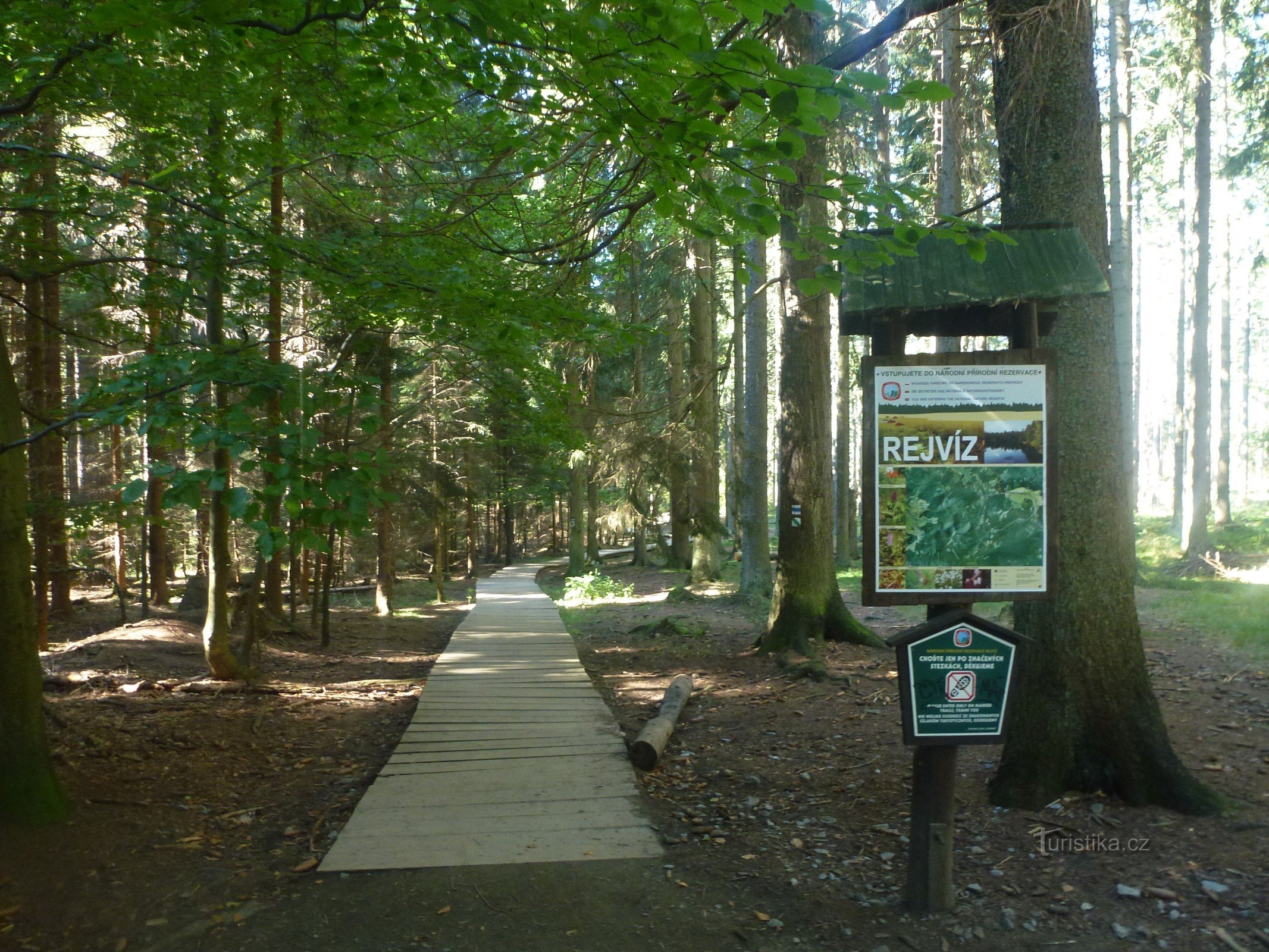 Sentiero naturalistico di Rejvíz