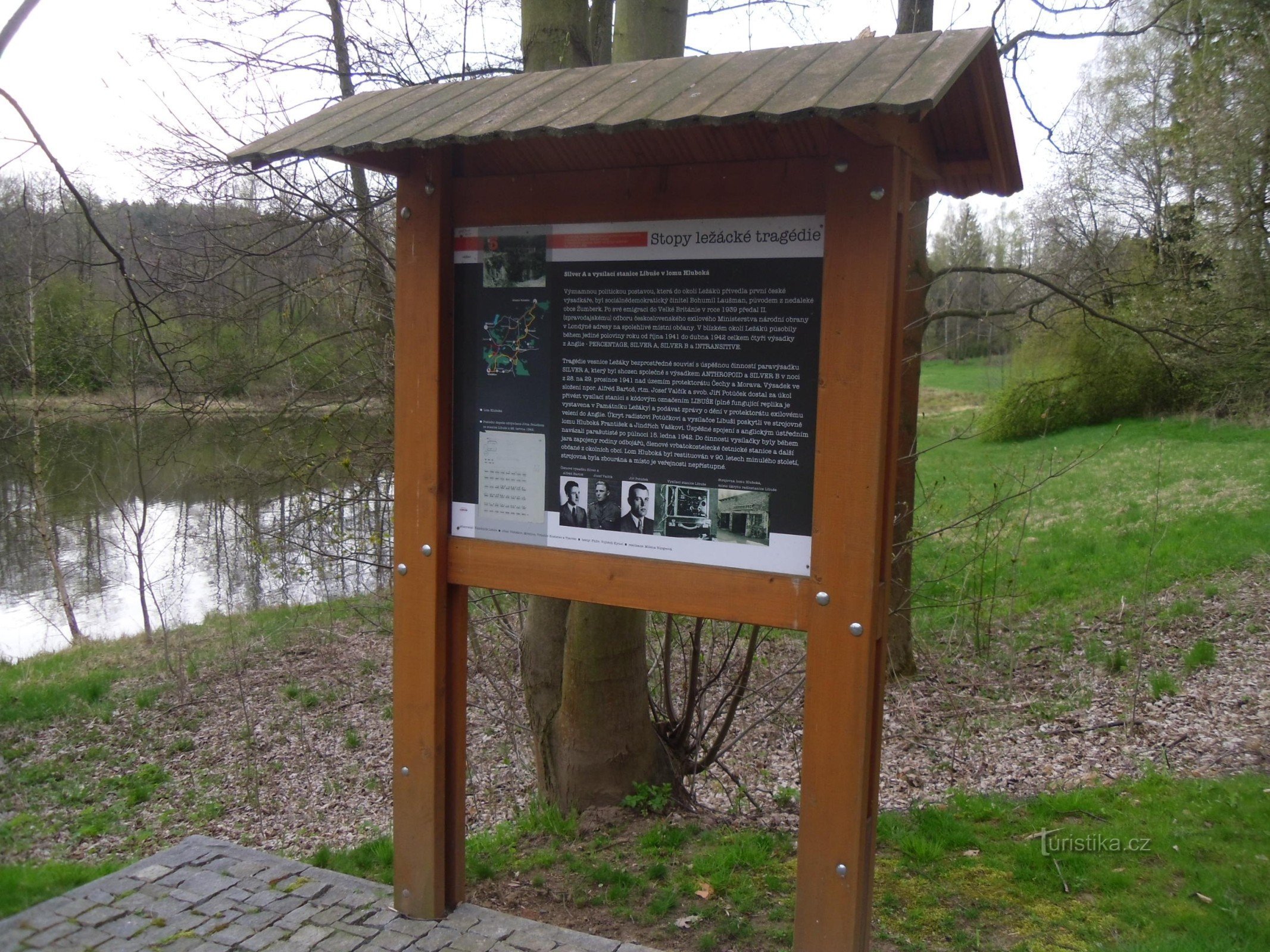 Lehrpfad Spuren der Lagertragödie