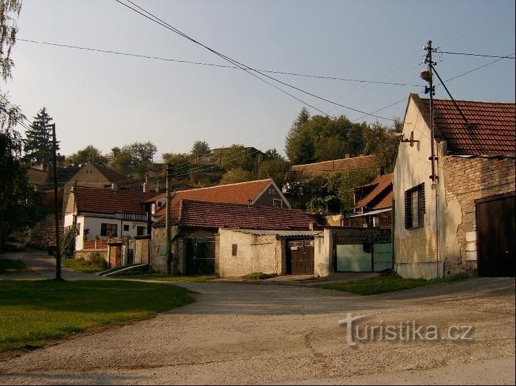 Auflieger des Dorfes