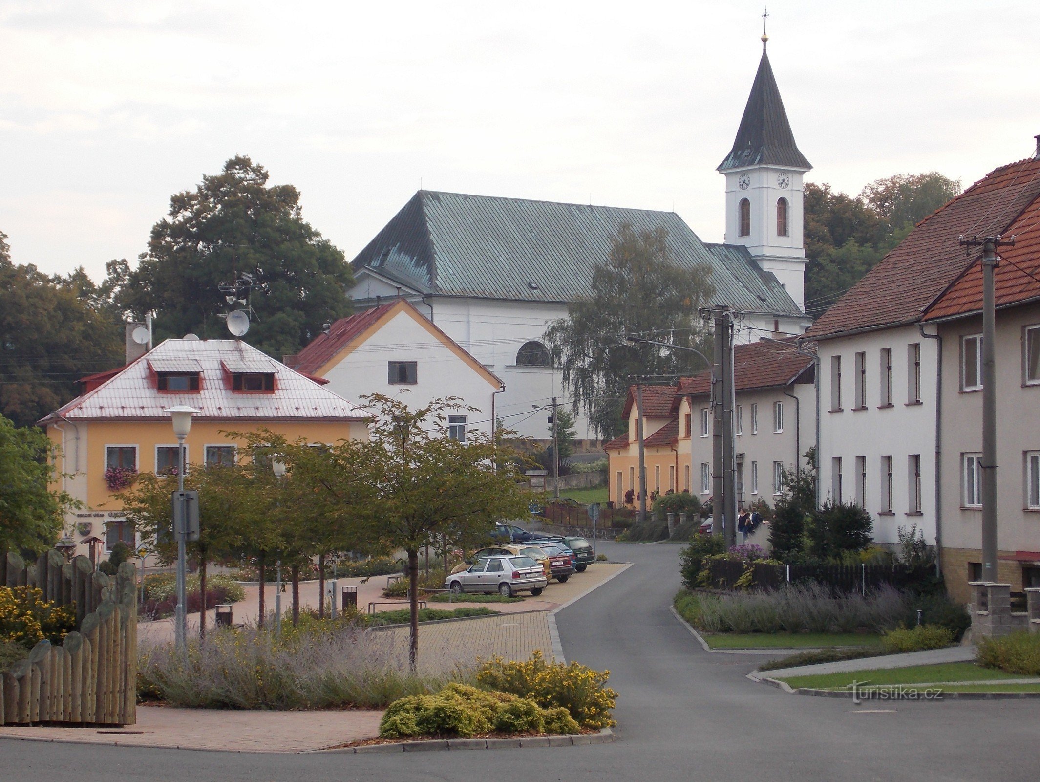 Oplegger in Újezd ​​​​bij Vysoké Pole