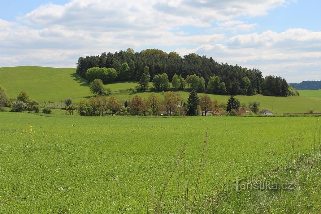 The hill above Nezamyslicemi