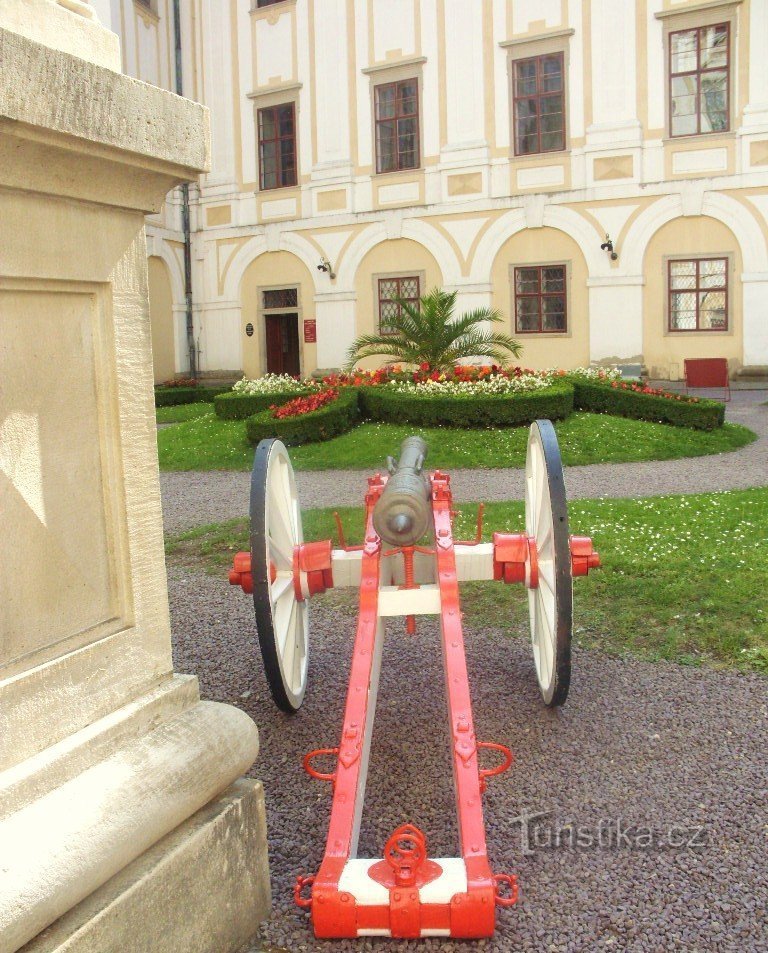 Besøg på slottet og slotshaven i Kroměříž