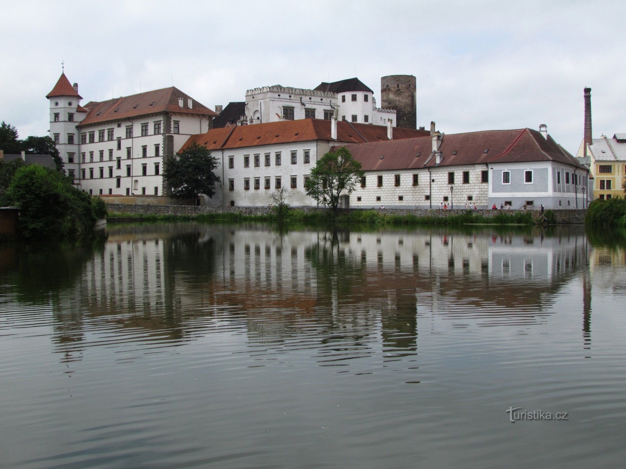 Besök på slottet i Jindřichov Hradec