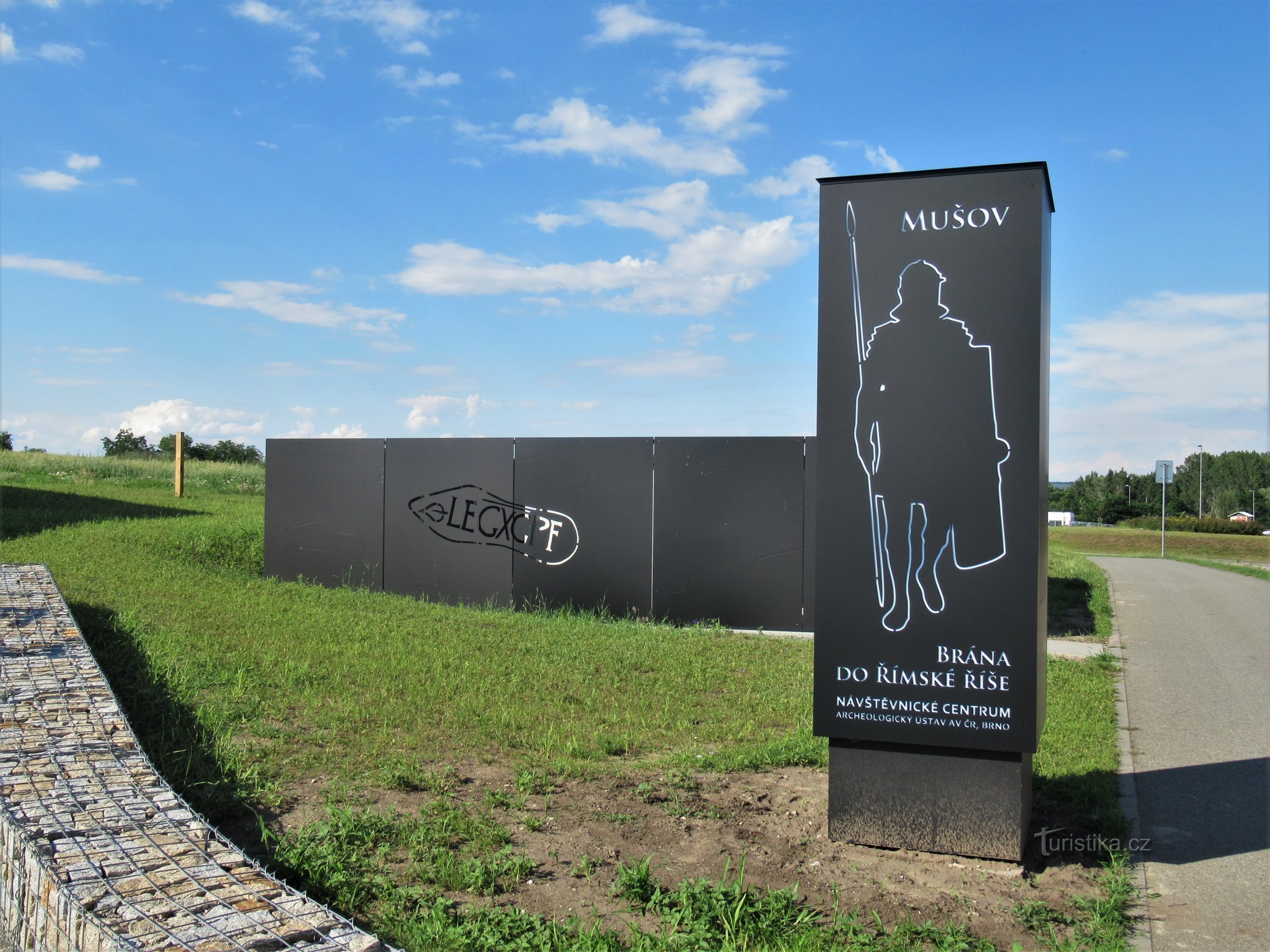 Visitor center in Hradisk near Mušov