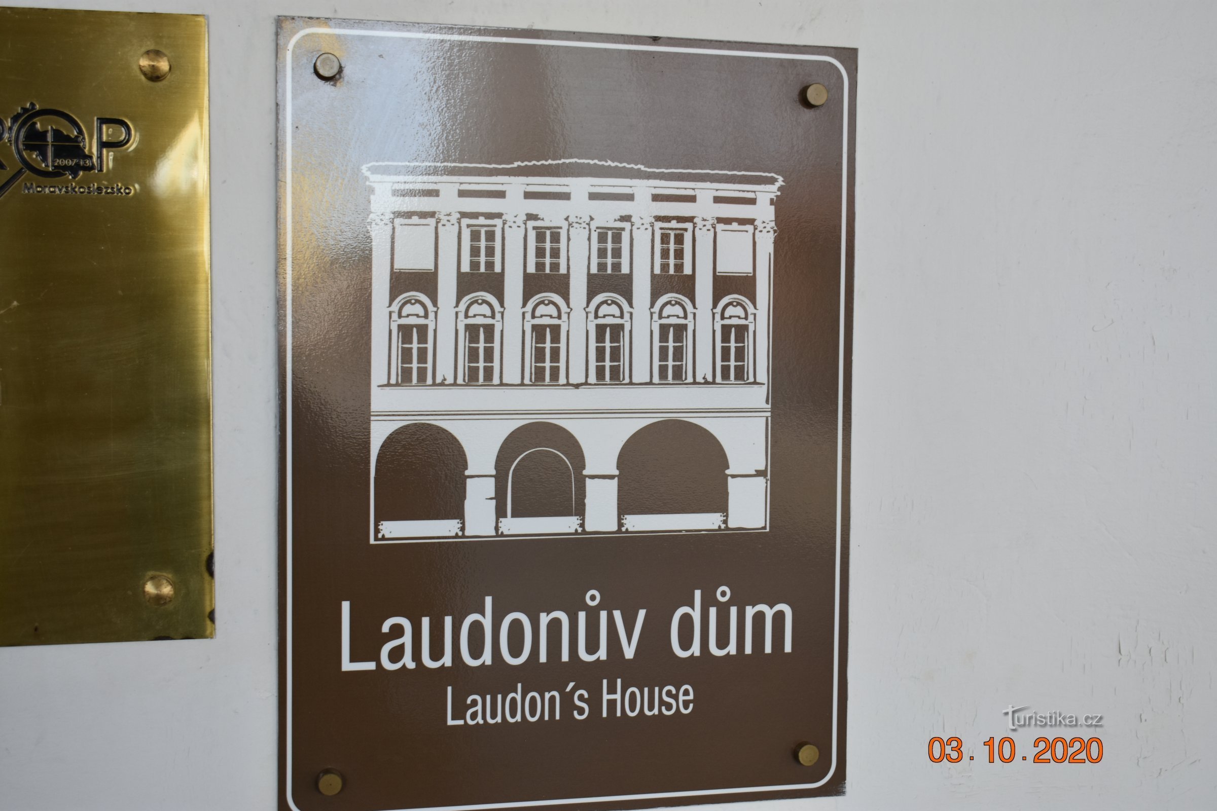 Látogatóközpont a Laudon házban Nové Jičínben