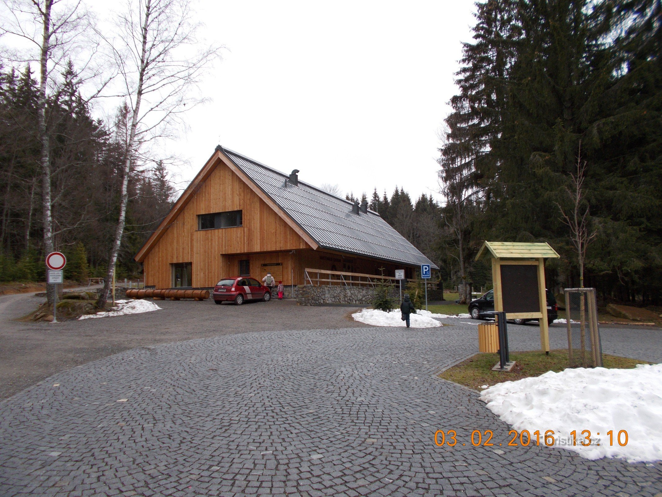 Visitor center in Srní