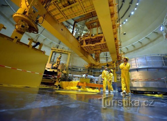 Visite a sala do reator - um lugar onde os mortais comuns não podem entrar.