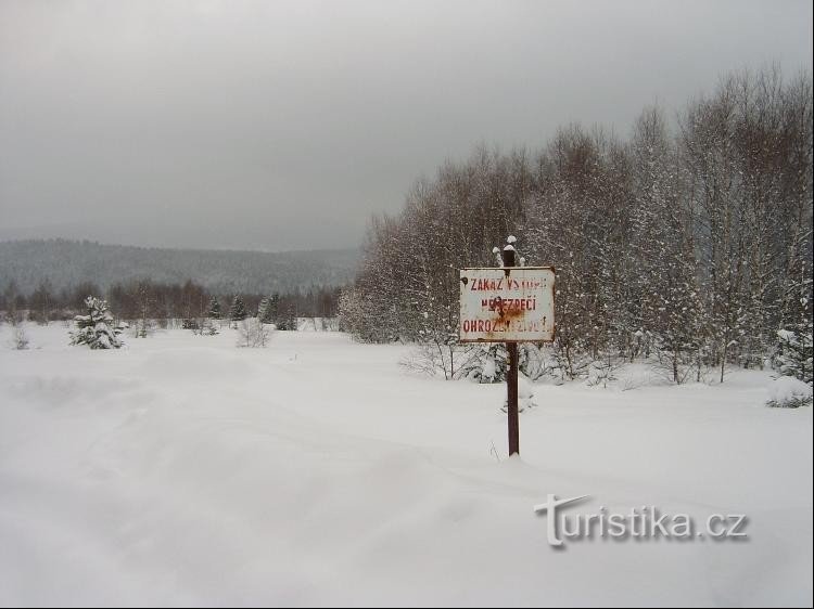 Gefährliches Gebiet – Nordöstlich von Crossroads: Da würde dieses Gebiet