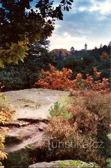 Nedamas: view from the top platform