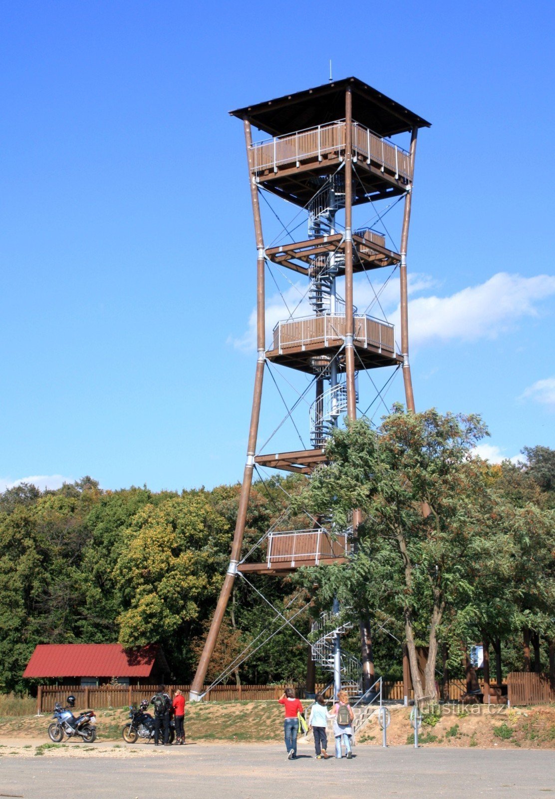 Nedánov - wieża widokowa 9/2009