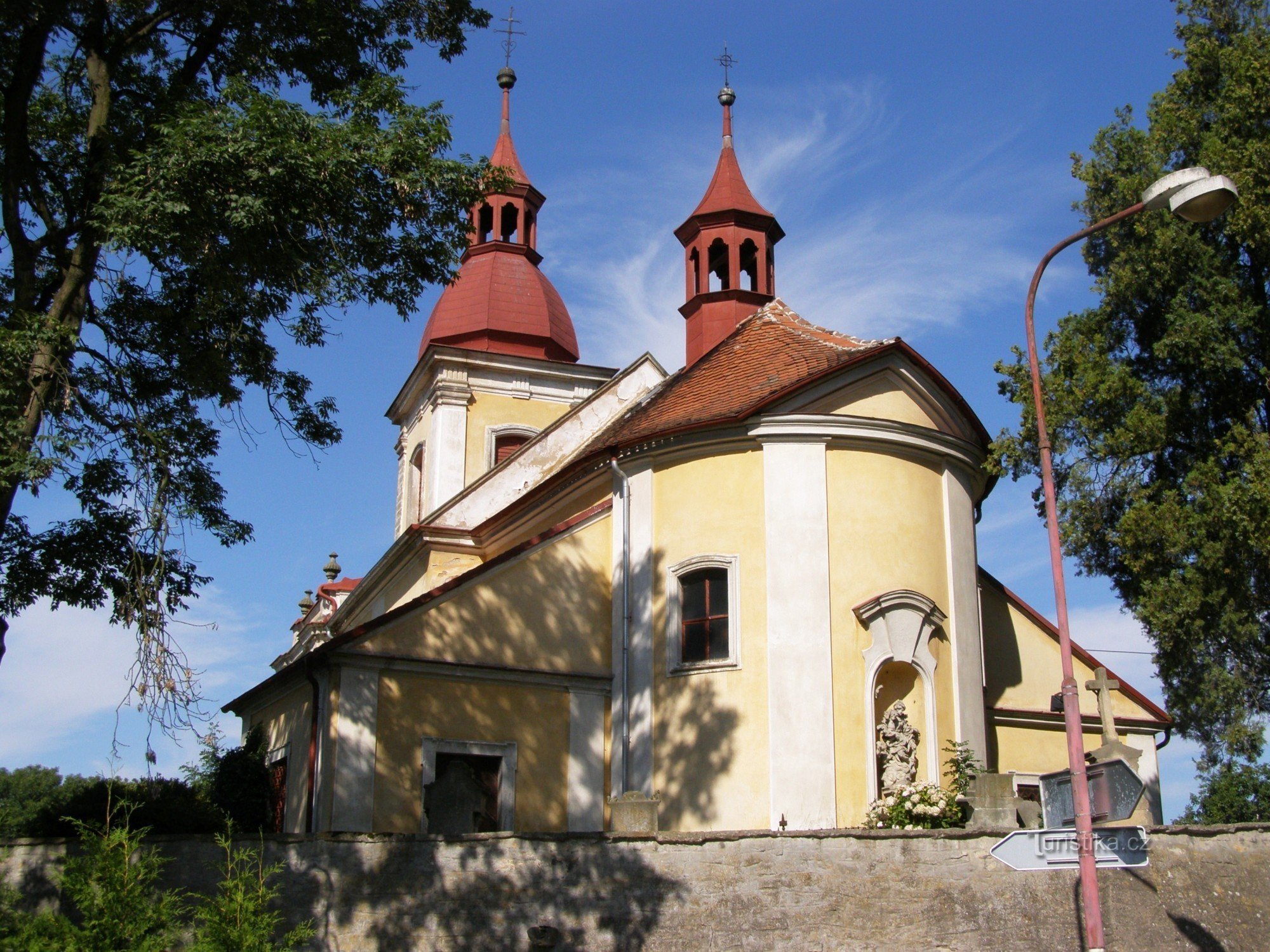 Nedelíště - Jungfru Marias himmelsfärdskyrka