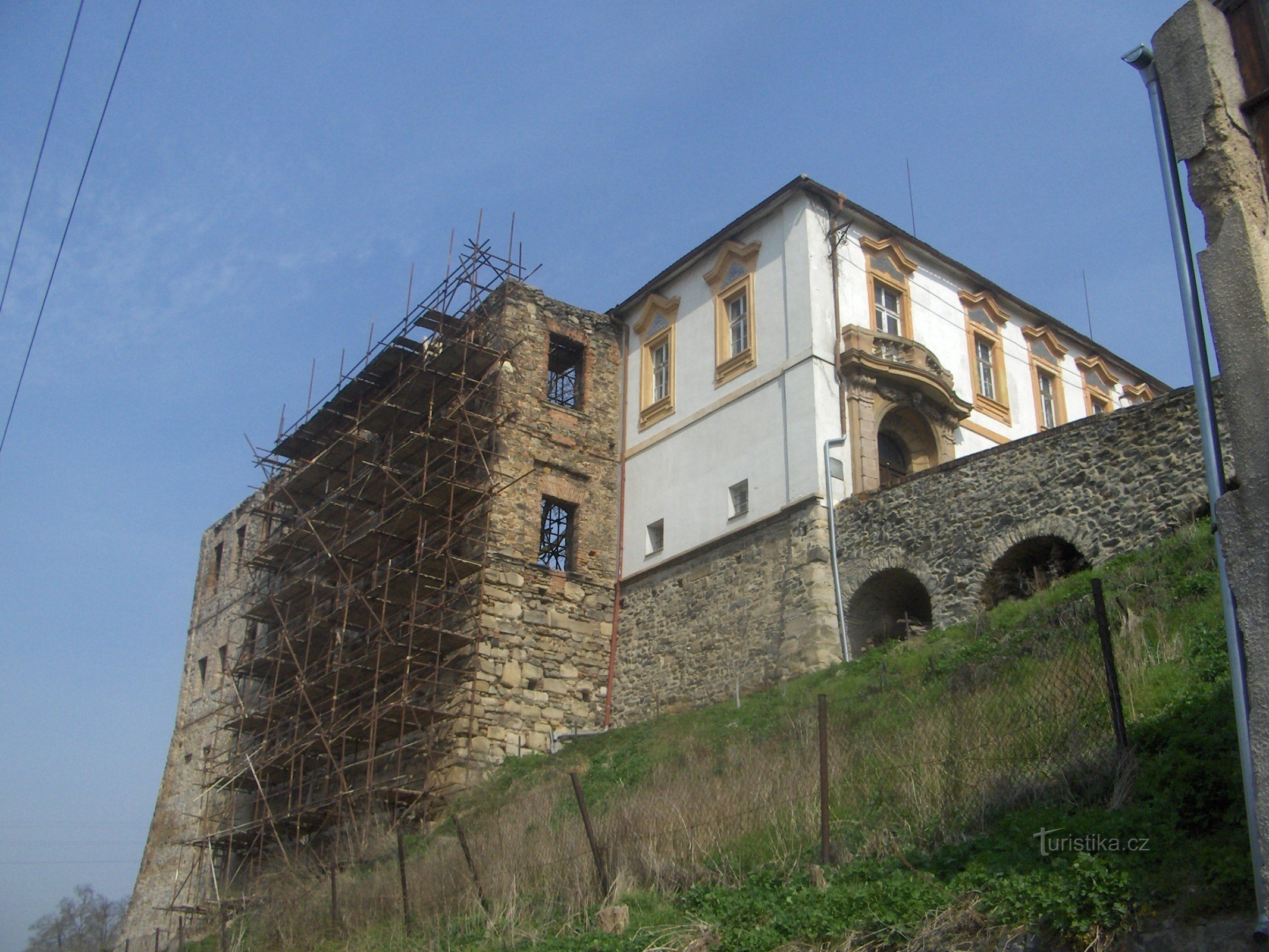 Nicht gelieferte Burg in Chvatěruby
