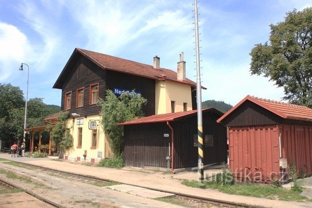 Nedvedice - railway station