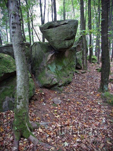 De meest bizarre rotsen van de Hostýn Hills - Deel 3