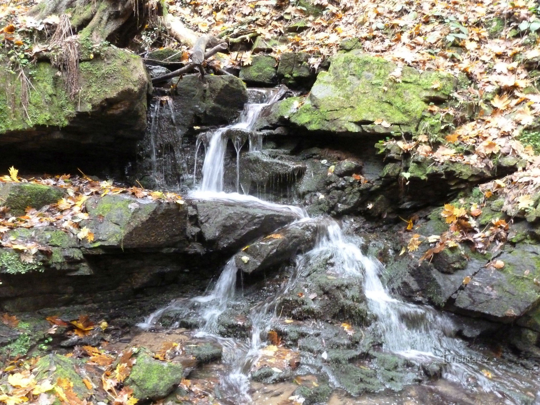 Der schönste Teil auch bei wenig Wasser - Herbst 2014