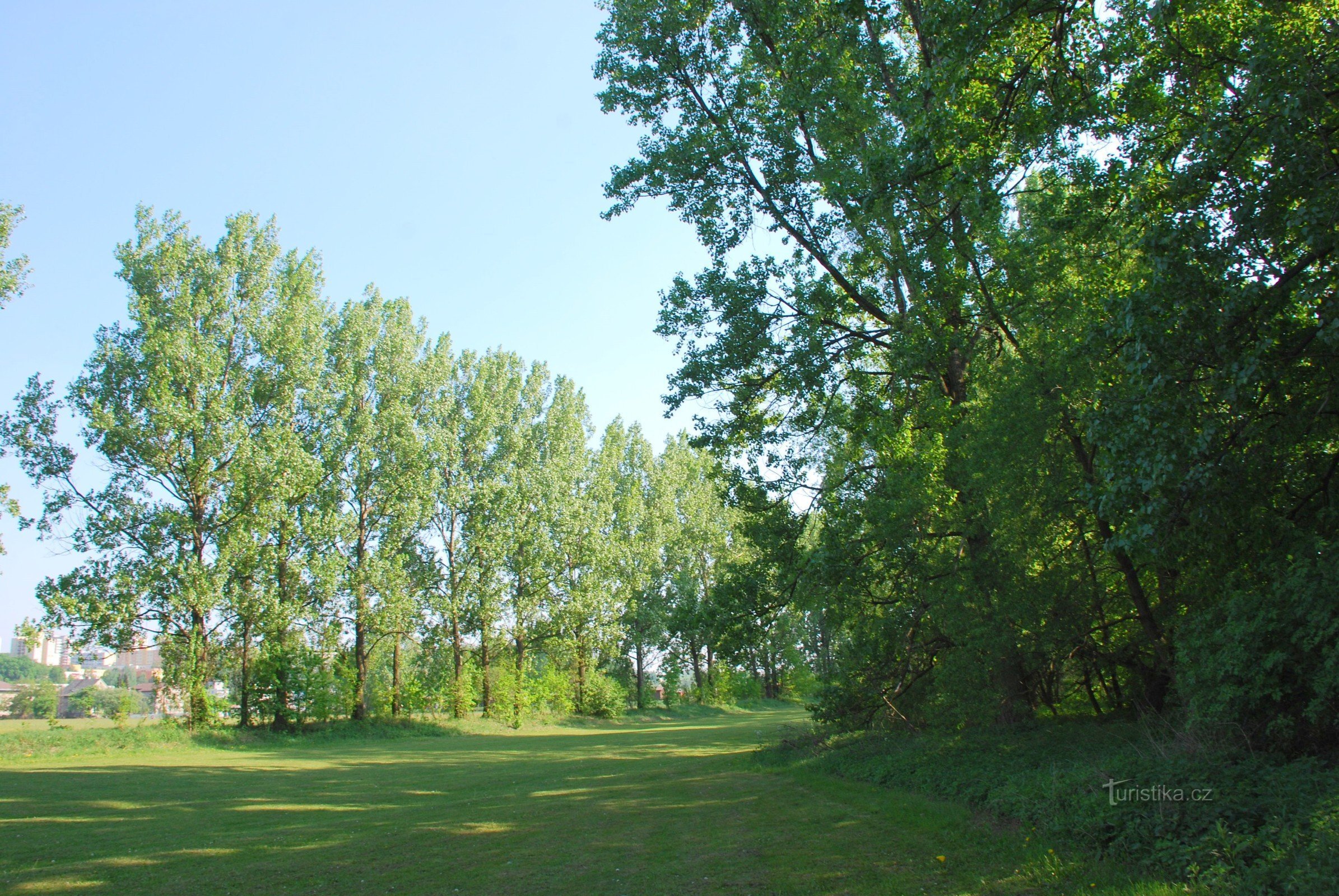 Nejjižnější část golfového hřiště