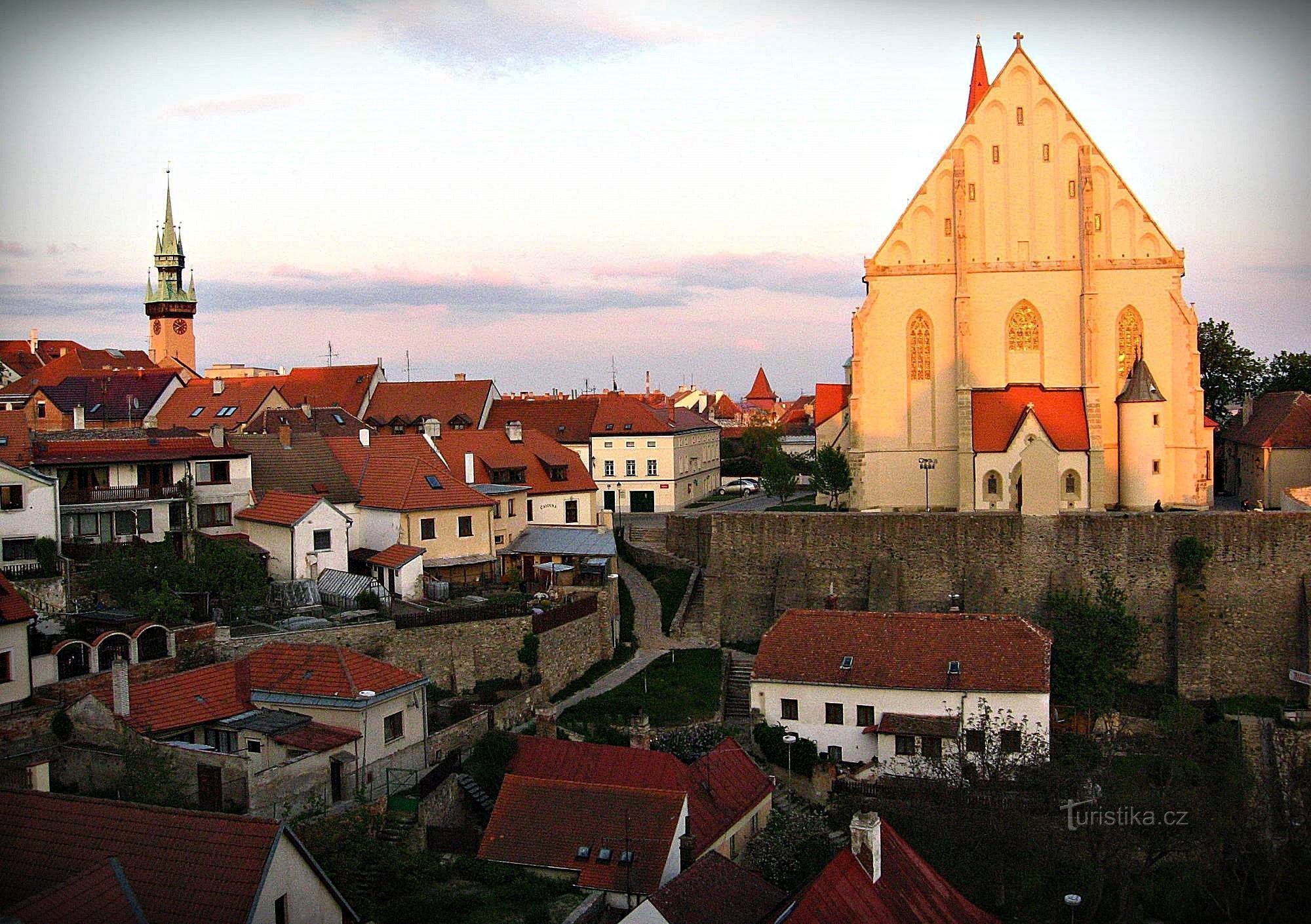 The most beautiful church in Znojmo