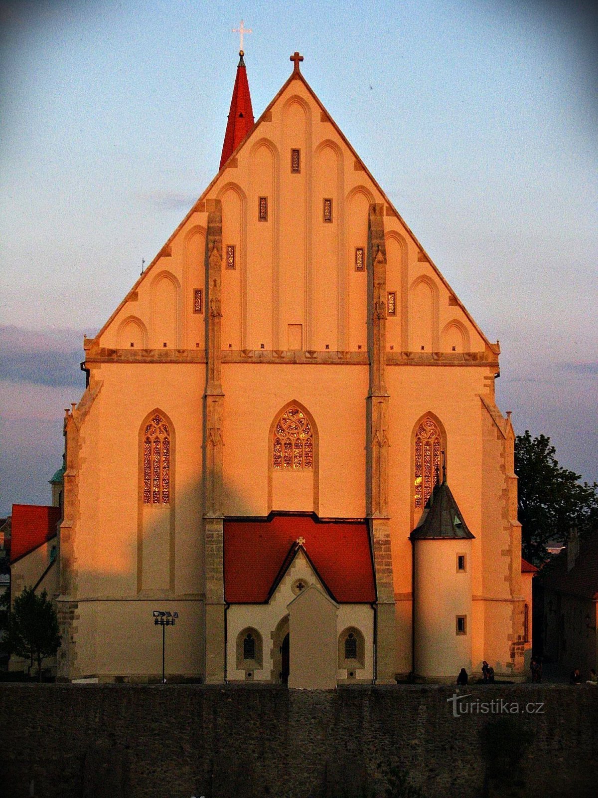 Den vackraste kyrkan i Znojmo
