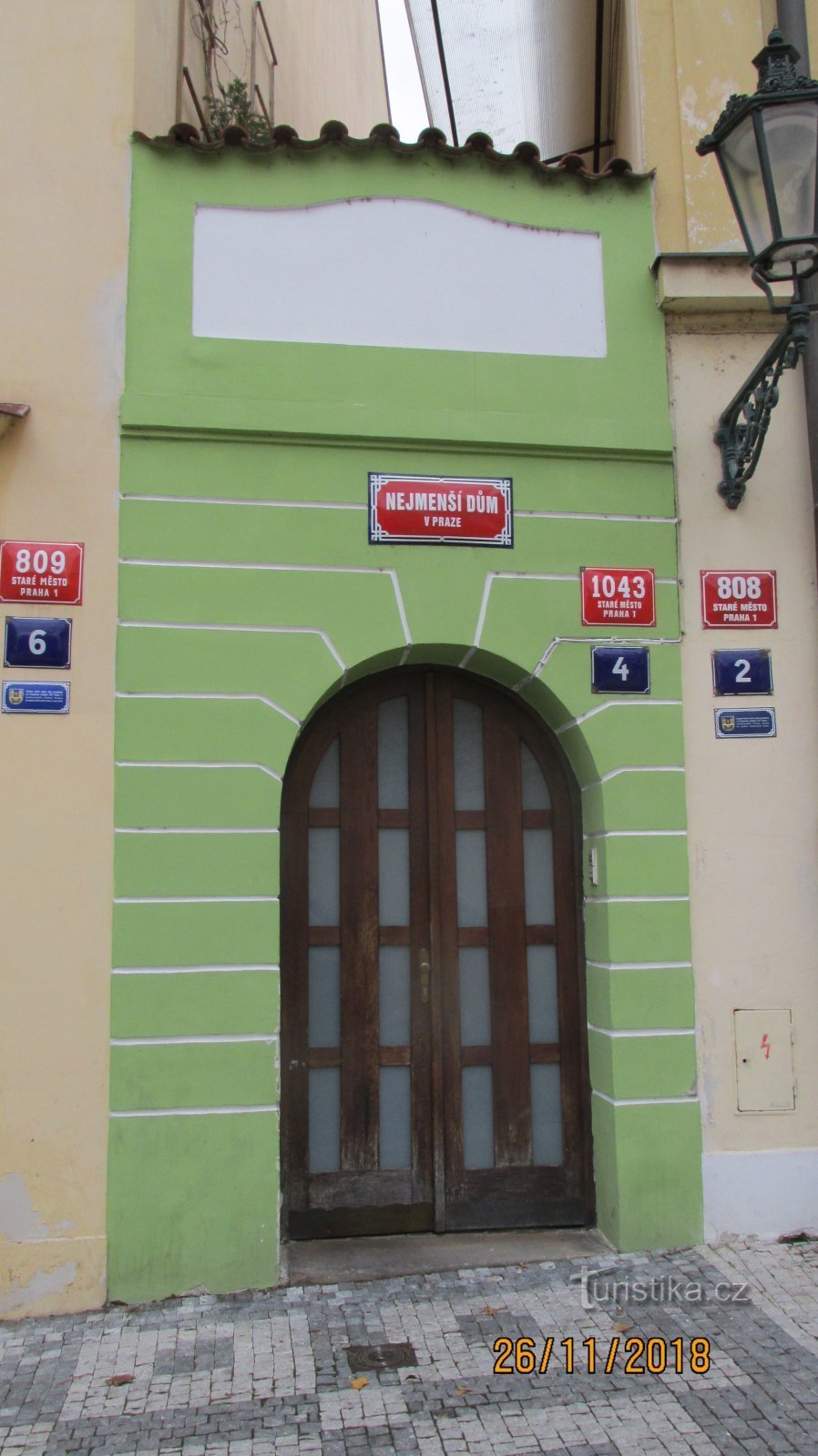 Ngôi nhà nhỏ nhất ở Prague