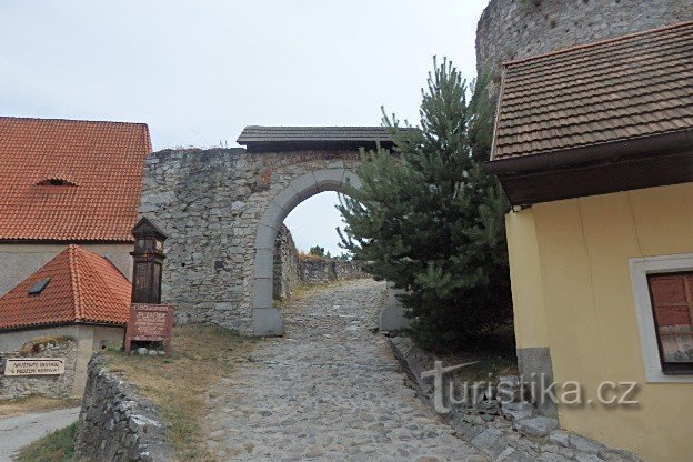 The largest Czech castle ruins of Rabí