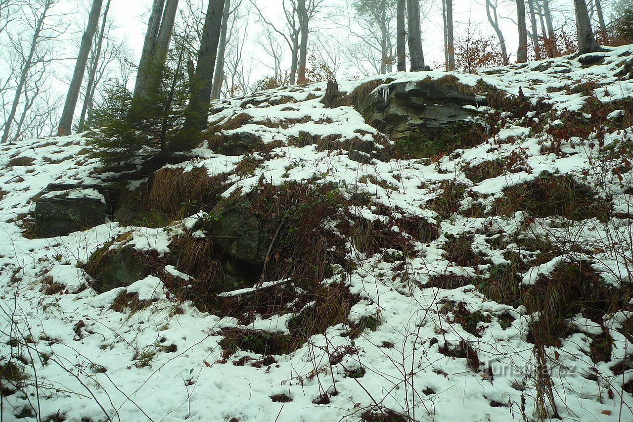 The most mysterious place in the Těšín Beskydy - Gírová.