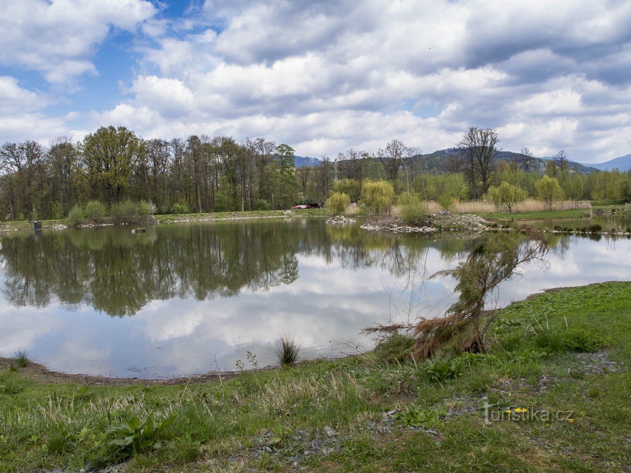 Největší z rybníčků