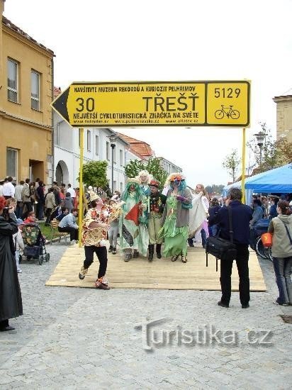 Het grootste merk voor fietsroutes. Item nr. In Třeště