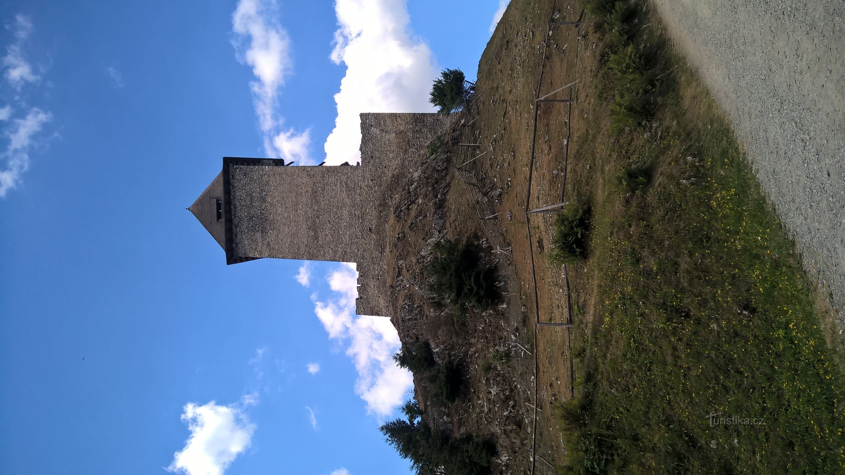 The highest royal castle in Bohemia - Kašperk