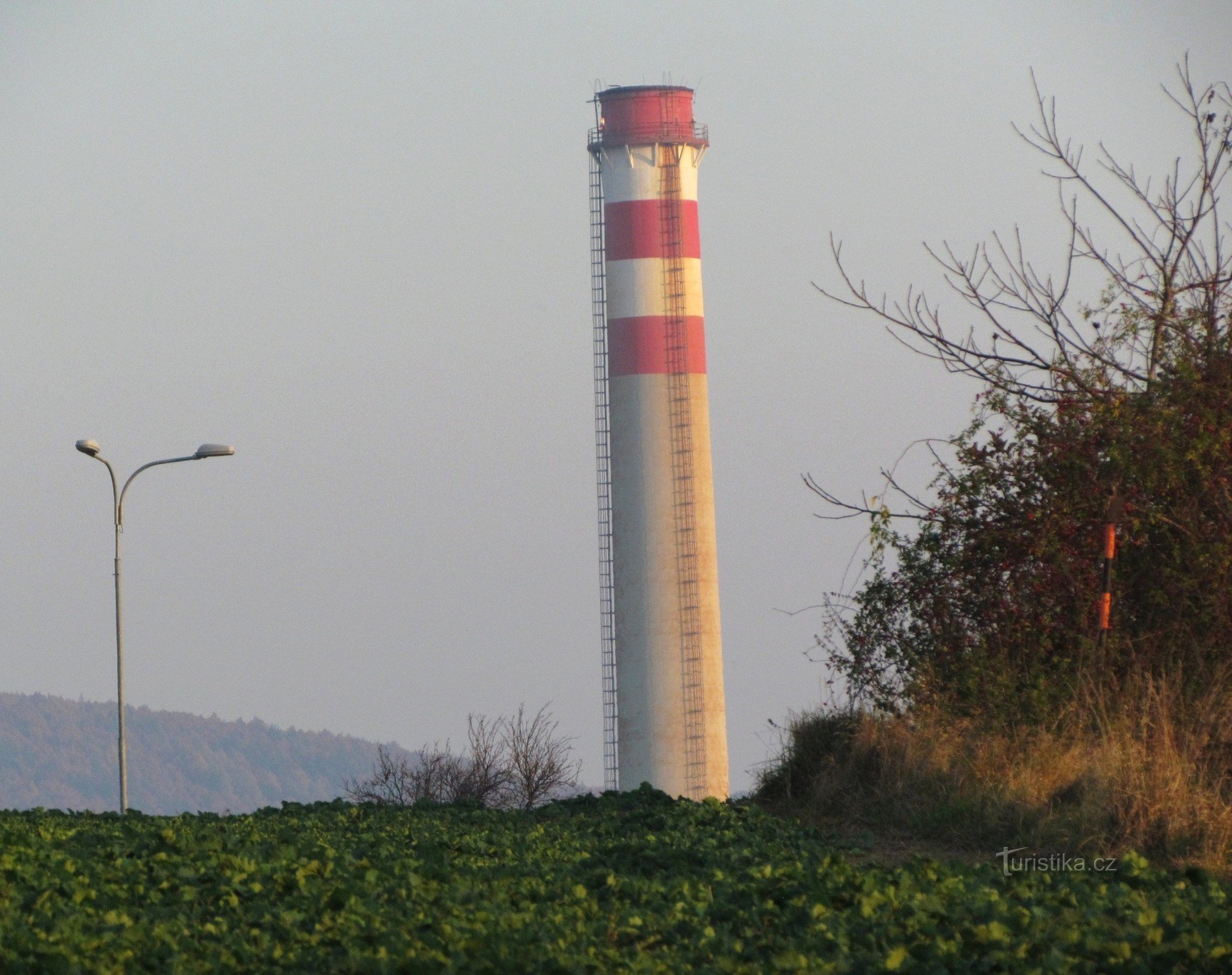 the highest landmark in Zlín