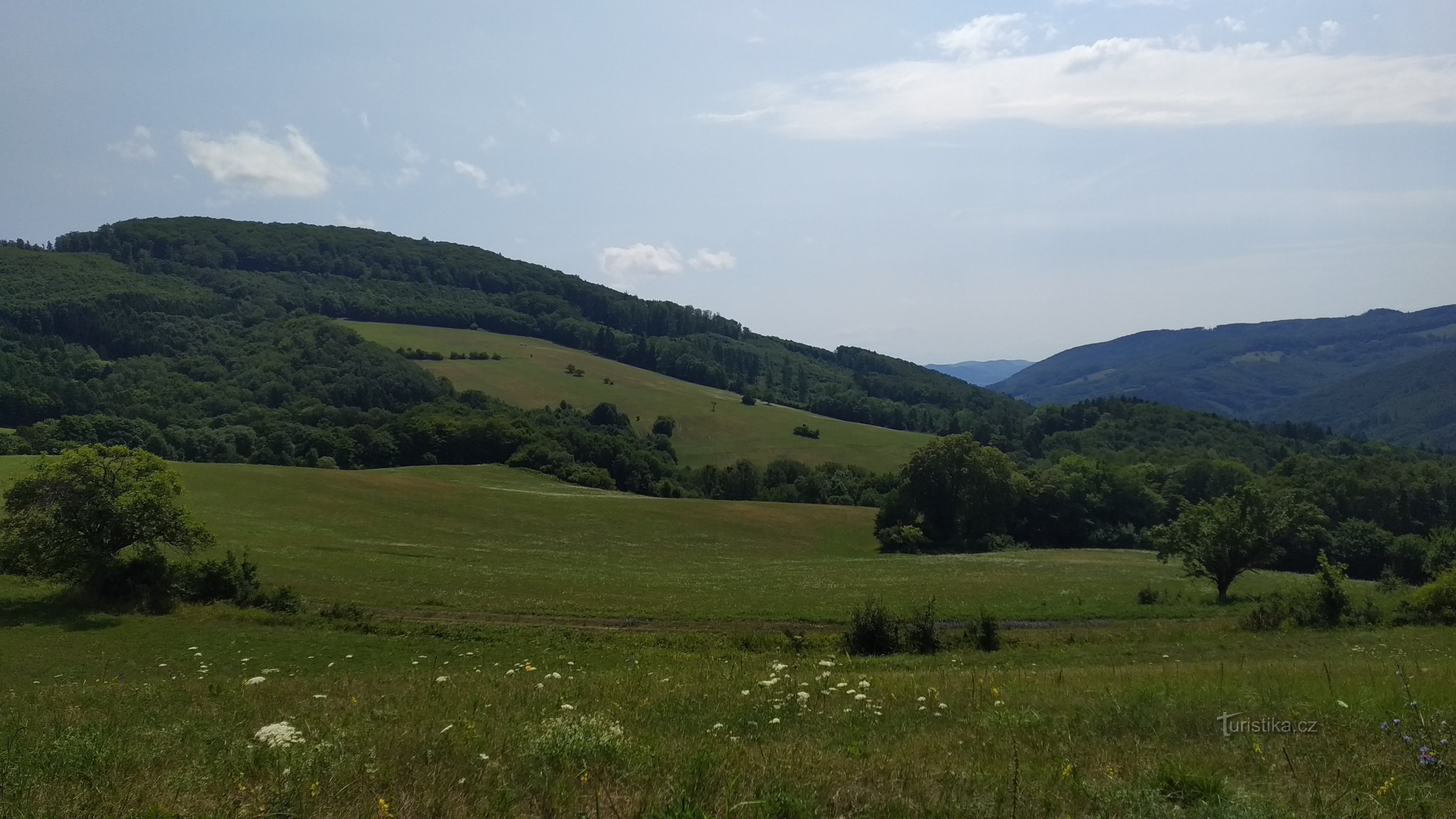 The endless landscape of the White Carpathians