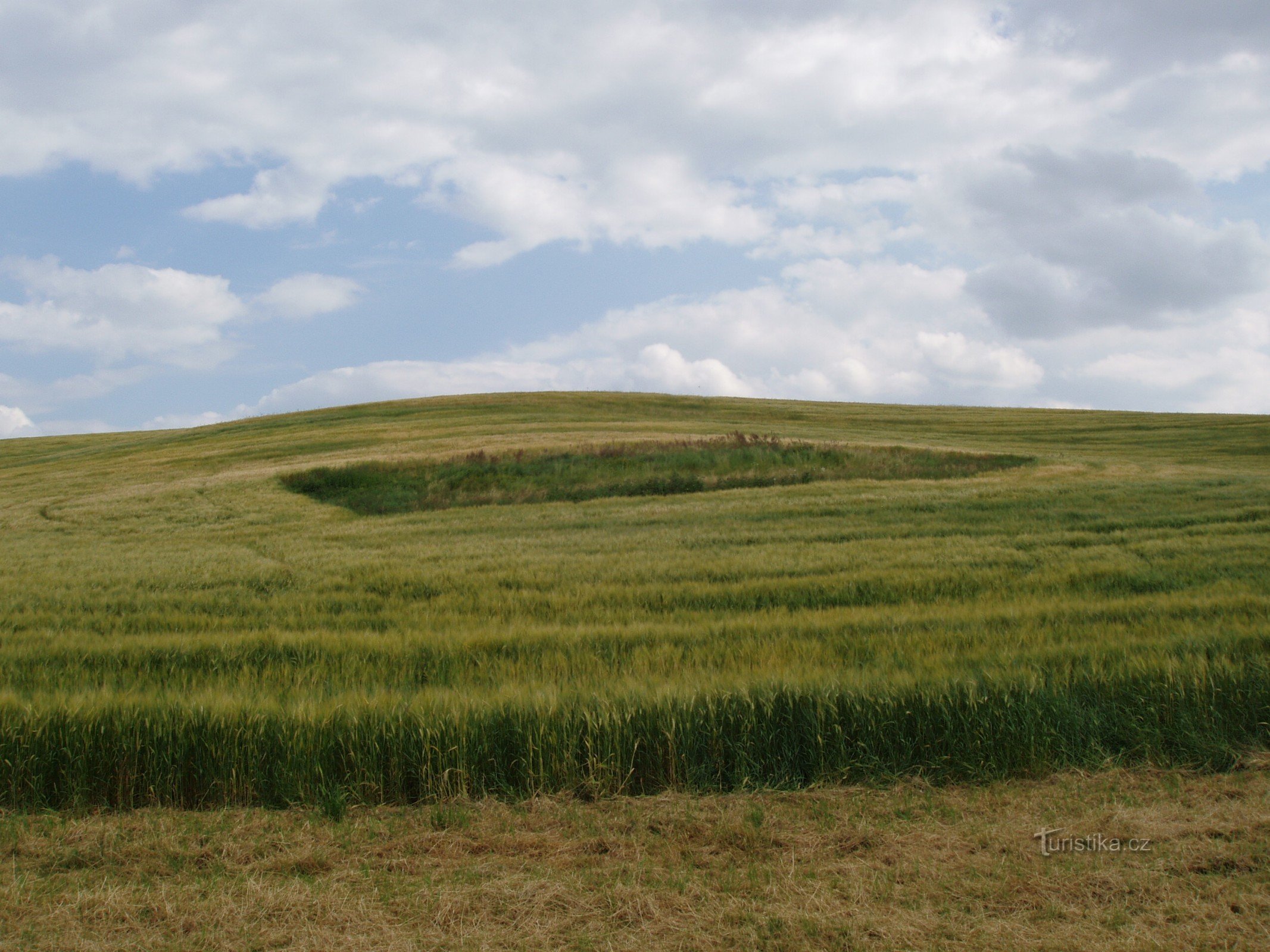 Němčice nad Hanou Археологічна пам’ятка комерційного та виробничого центру з молодшого періоду