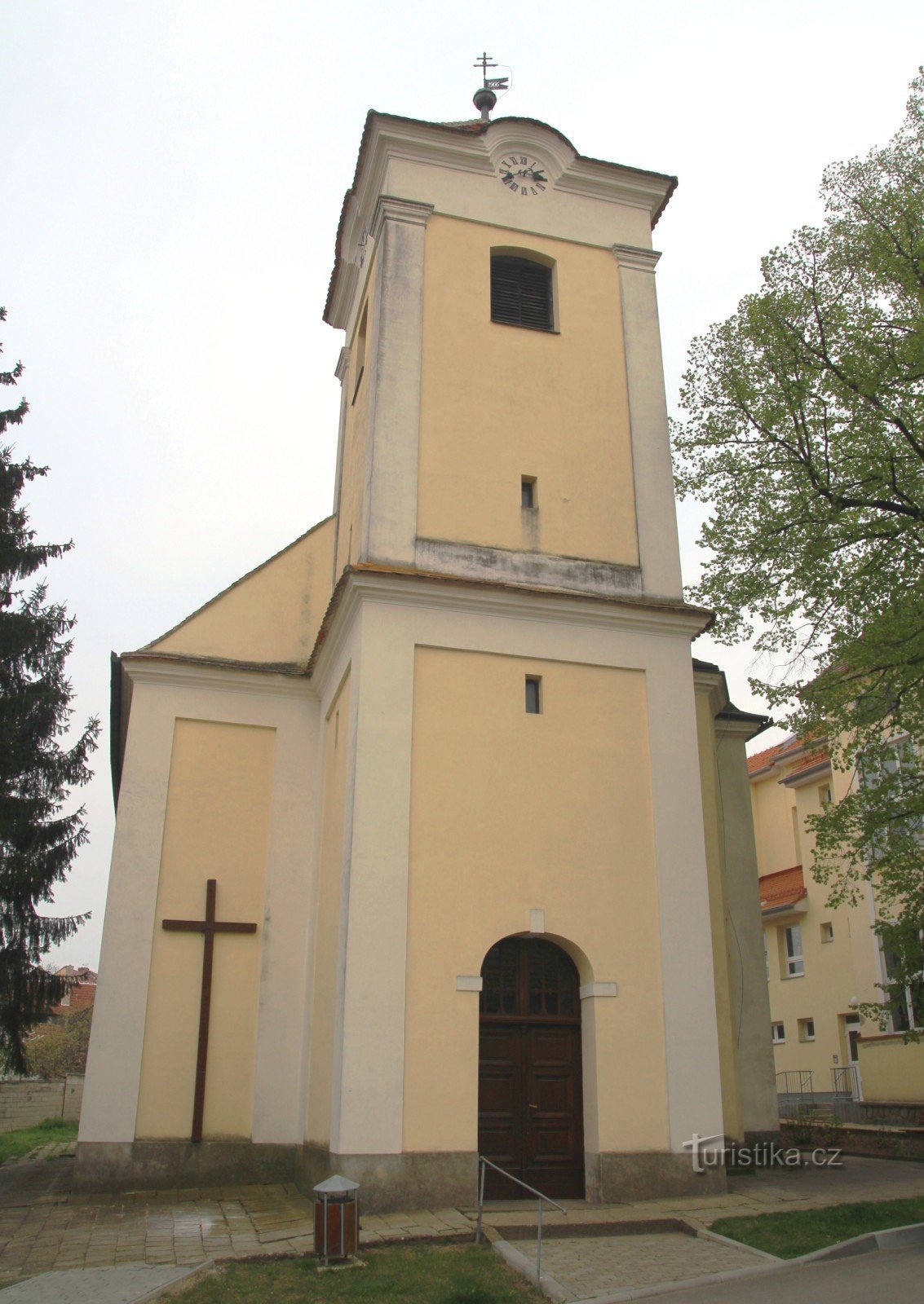 Němčičky - Jomfru Marias besøgskirke