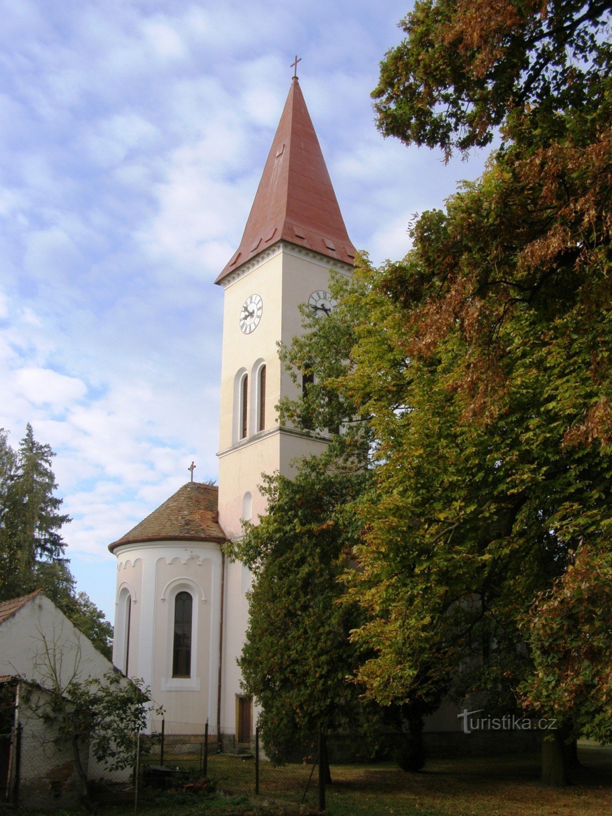 Nepolisy - kyrkan St. Maria Magdalena