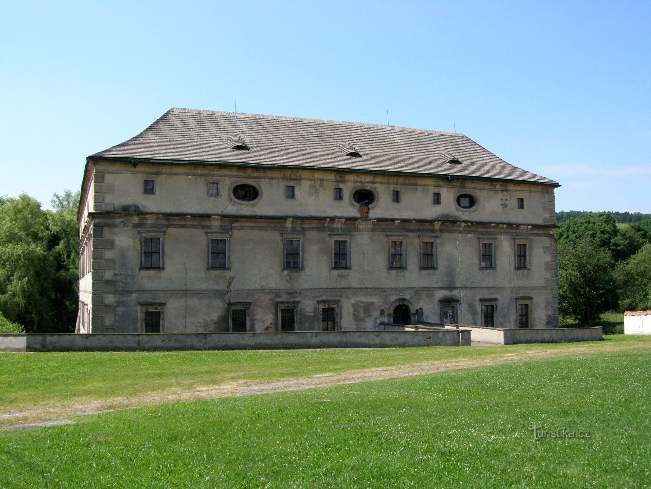 inaccessible castle in Stvolínky