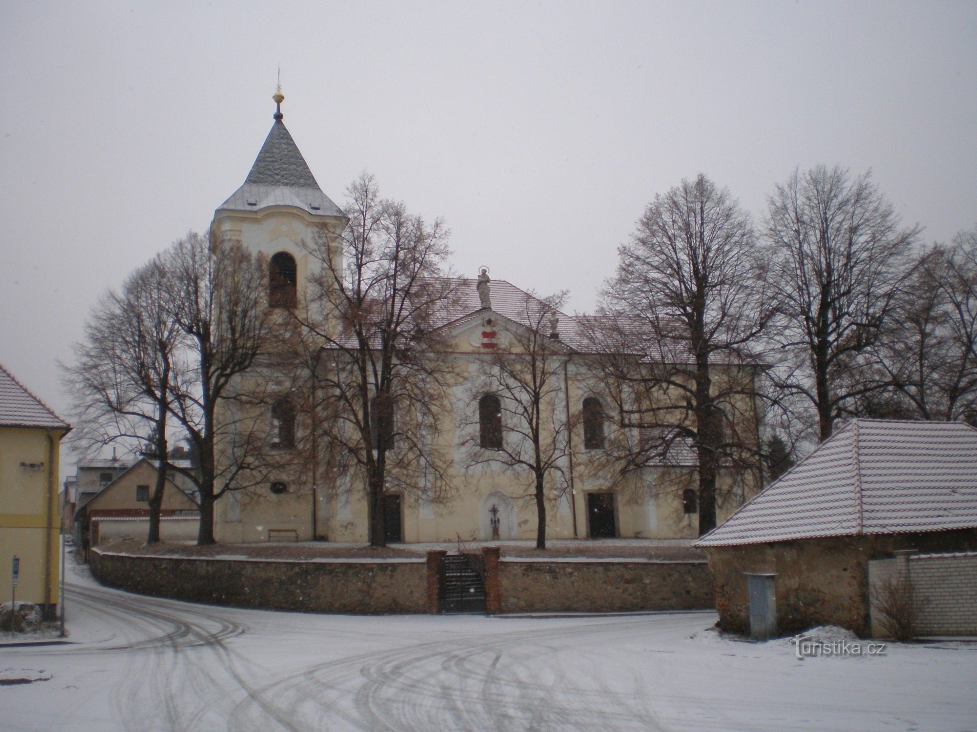 Nětvořice - Εκκλησία της Κοιμήσεως της Αγίας Μαρίας