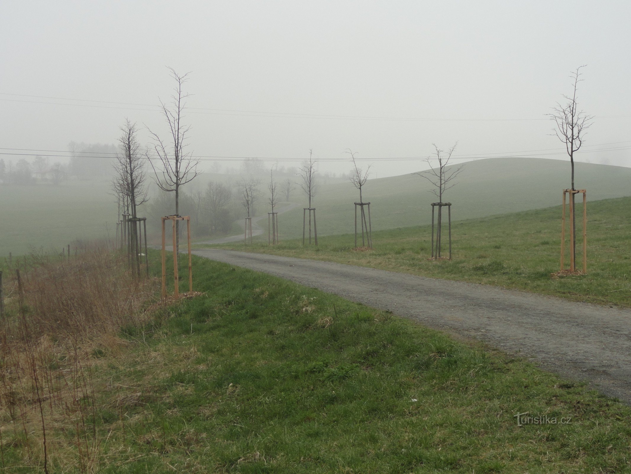 Postes de telégrafo invisibles