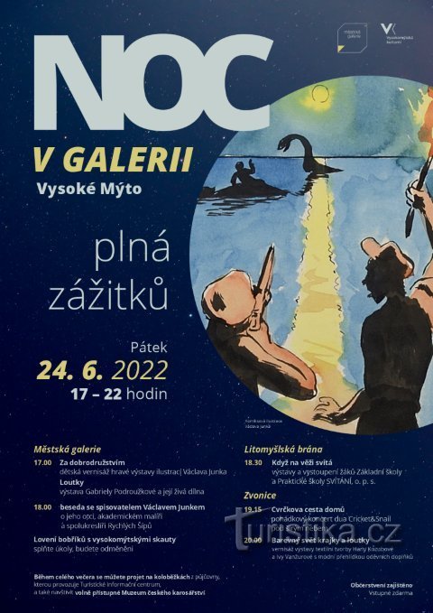 NOC W GALERII