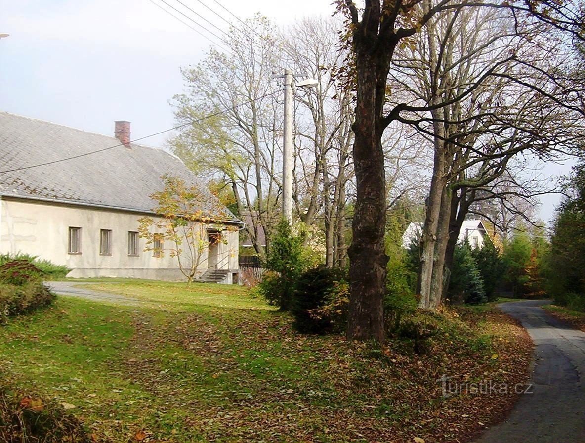 Norberčany-Nová Véska-centrum i byn-Foto: Ulrych Mir.