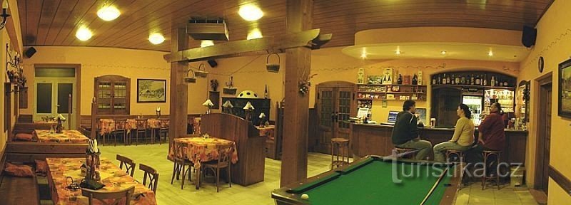 Sauvakävelypiste - Hotel Račín - ravintola