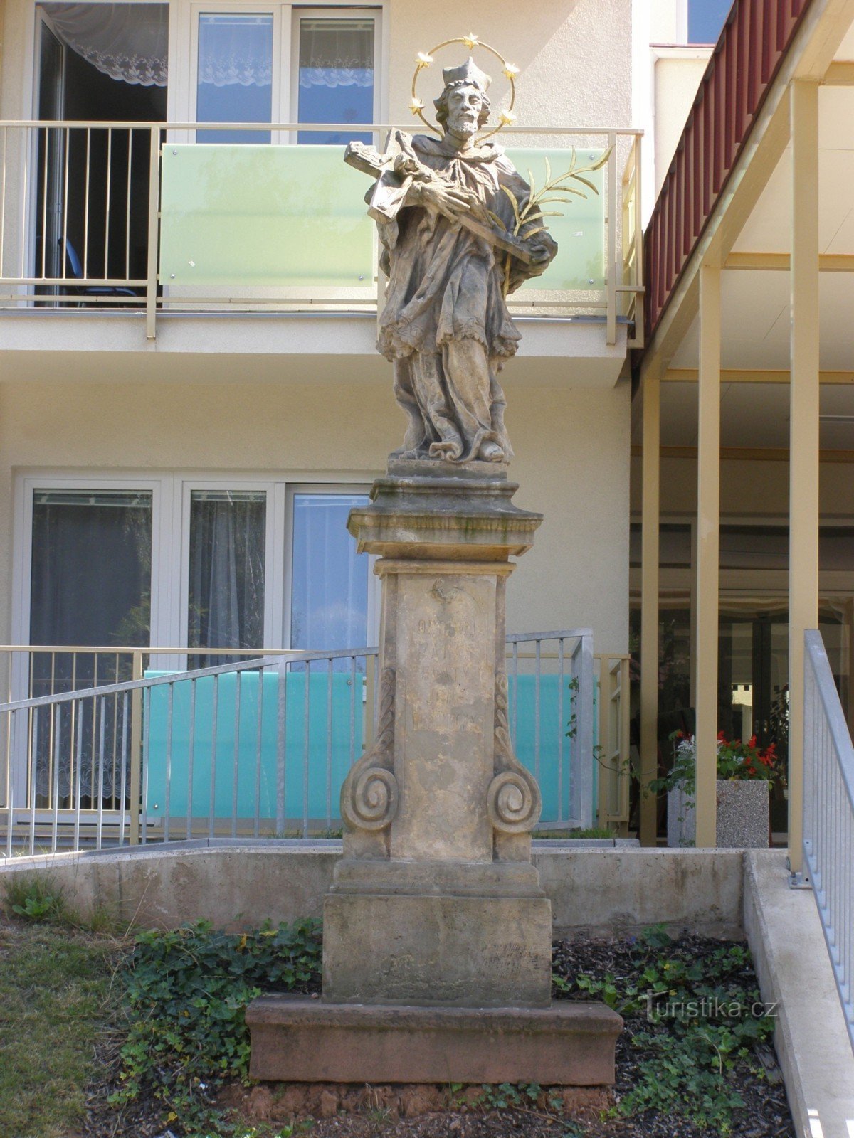 Nová Paka - estatua de San Juan de Nepomuceno