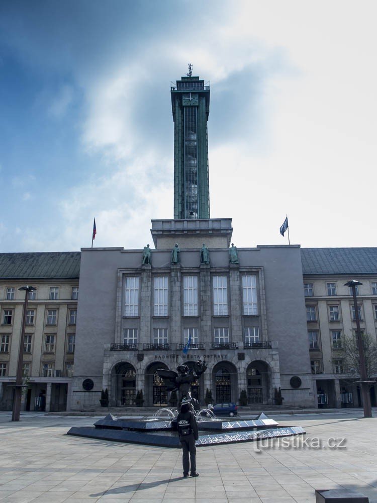 Neues Rathaus in Ostrava