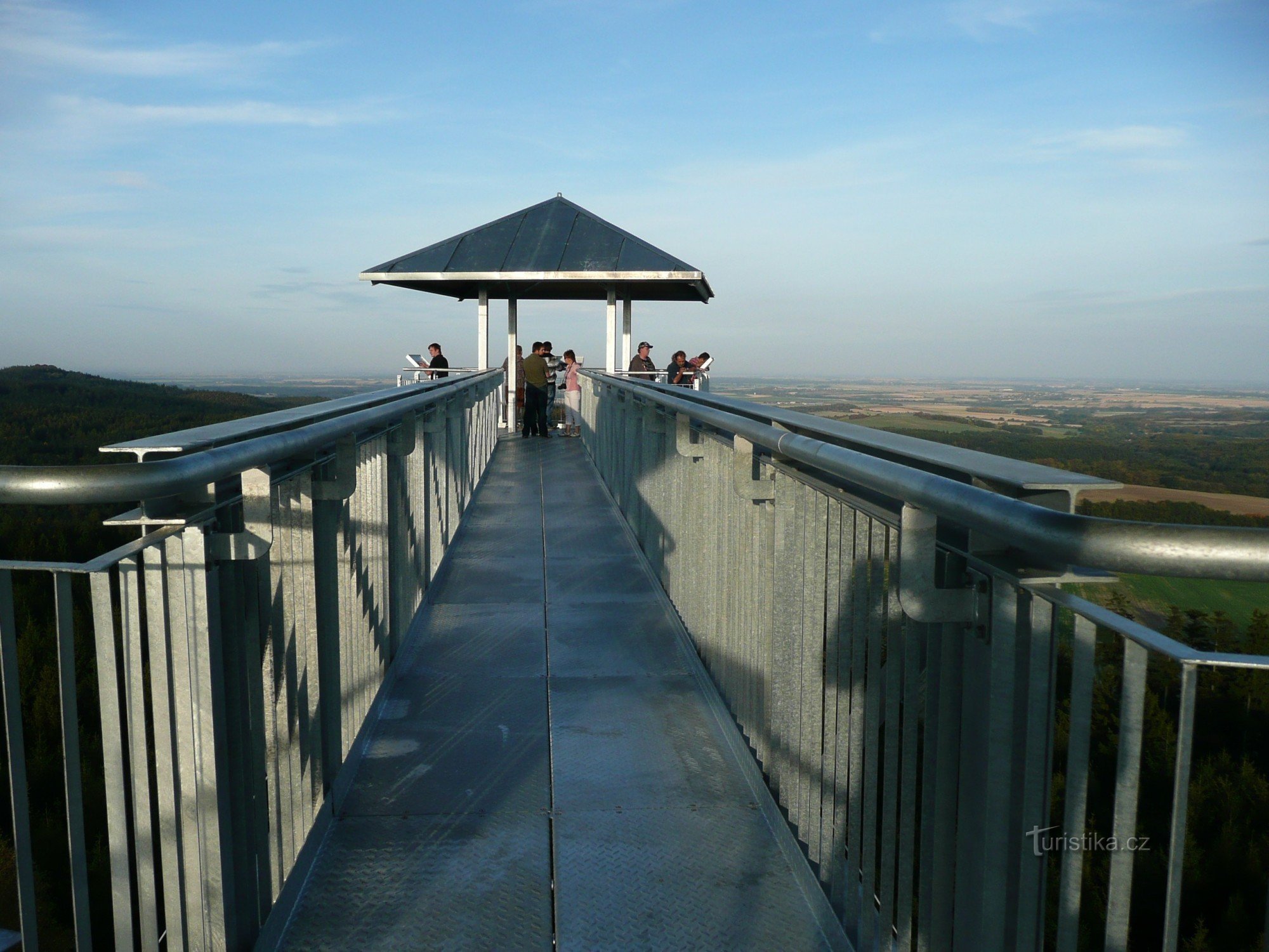 Neuer Aussichtsturm auf Hraniční vrch - Stadt Albrechtice