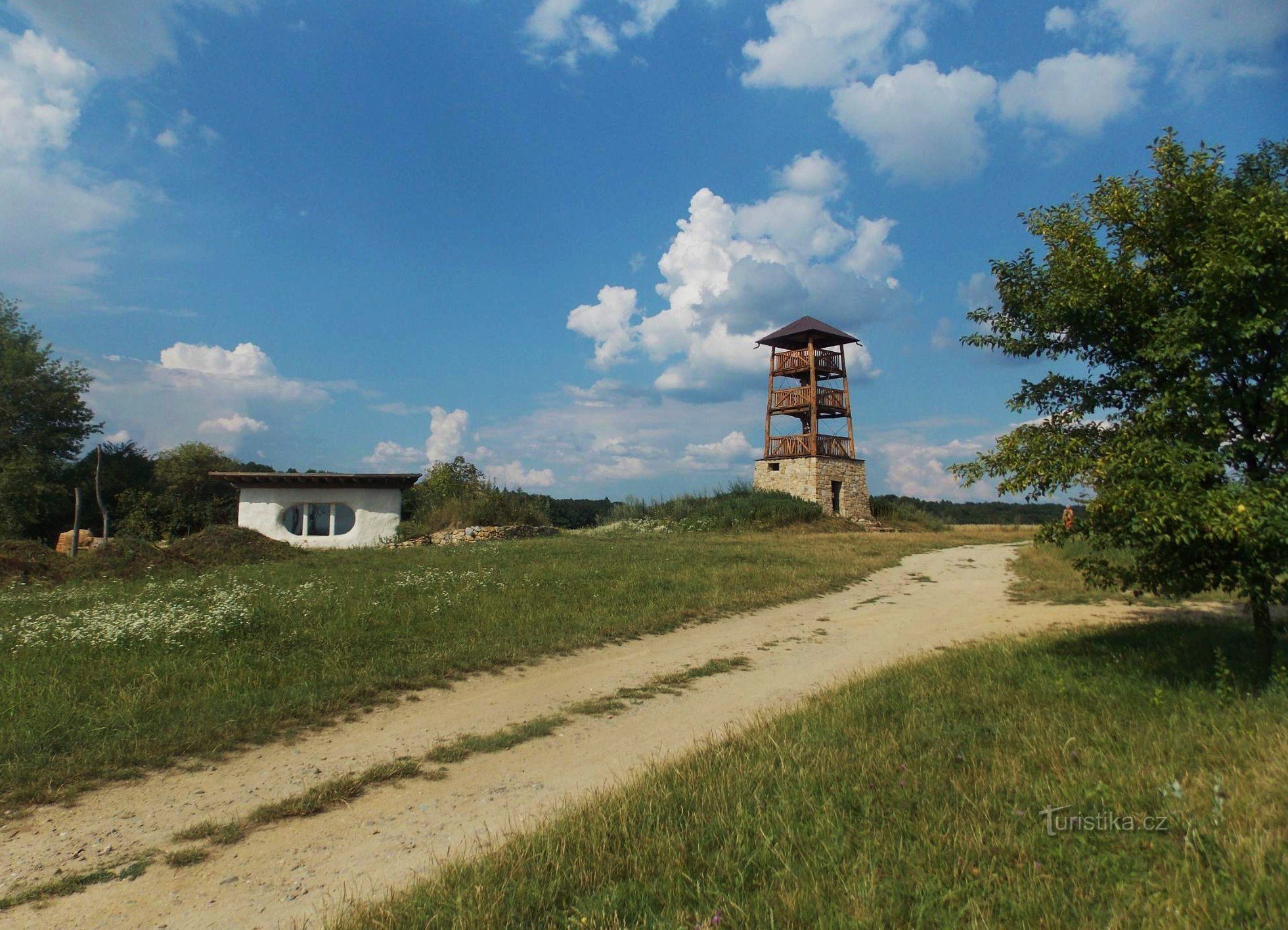 Tháp quan sát mới ở Hostišová gần Zlín