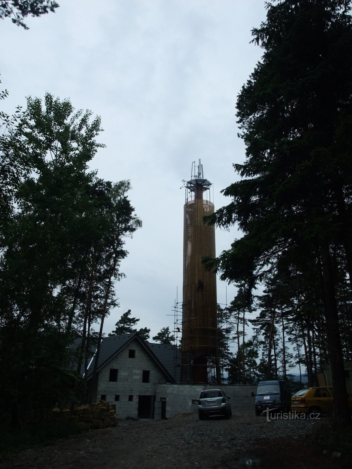 Neuer Aussichtsturm in Sloup