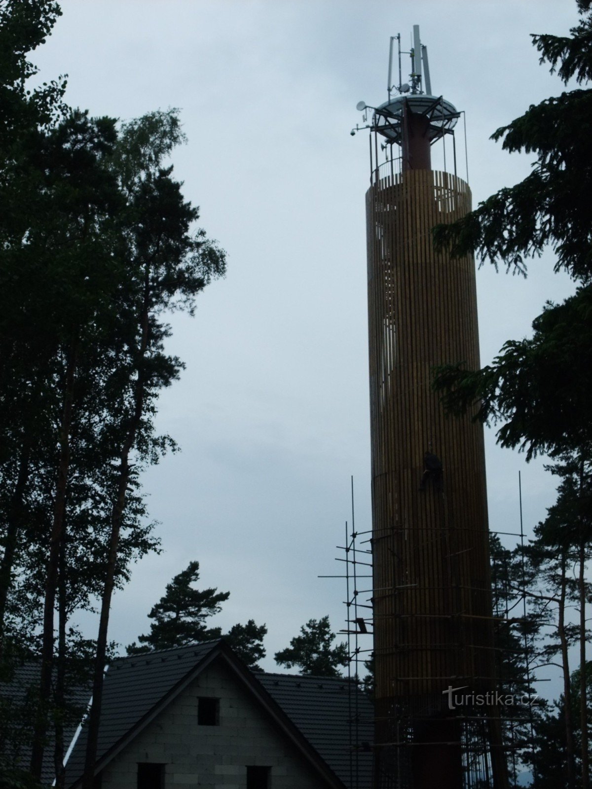 Nova torre de observação em Sloup