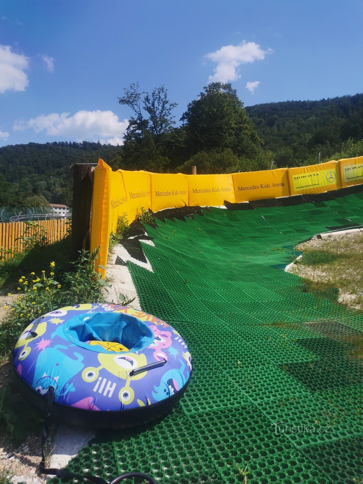 Nueva pista de tubing en Moravia