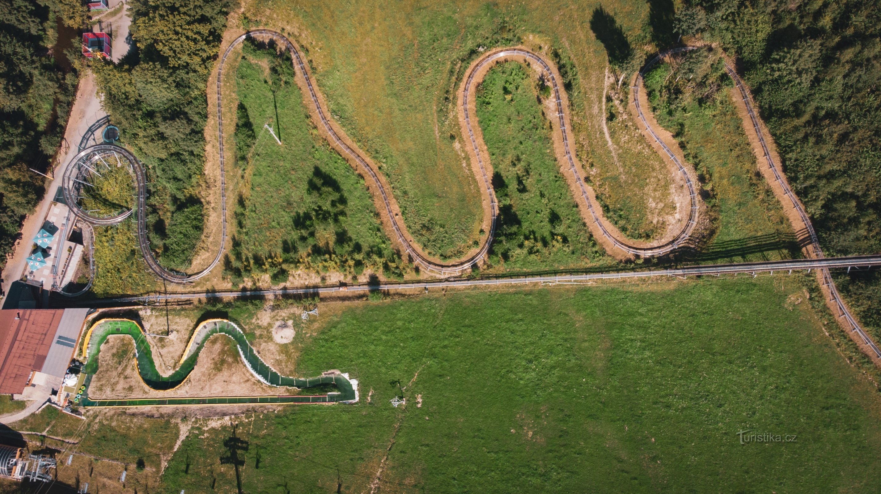 Nuova pista di tubing in Moravia