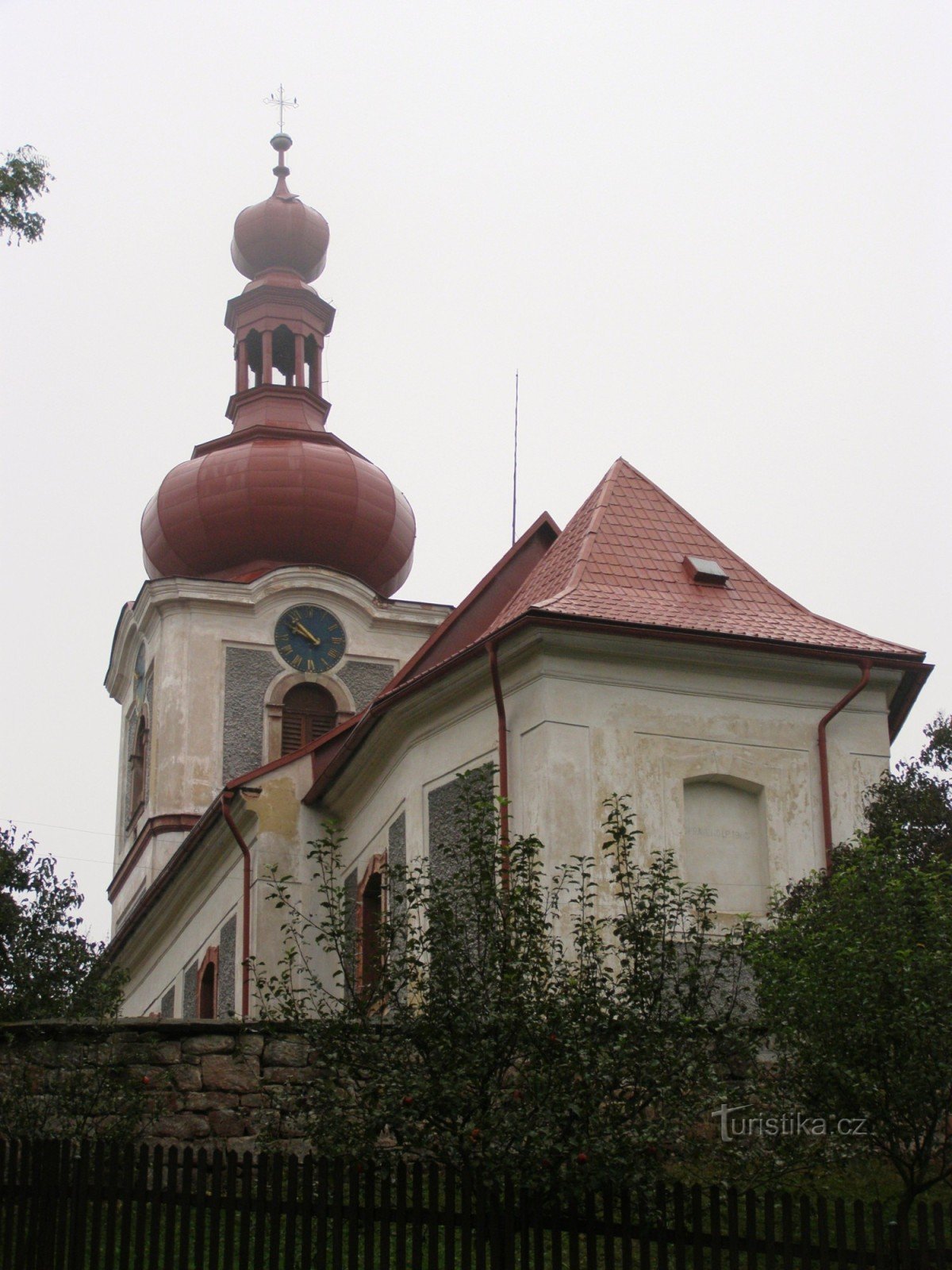 Nová Ves nad Popelkou - Szent István-templom. Prokopius