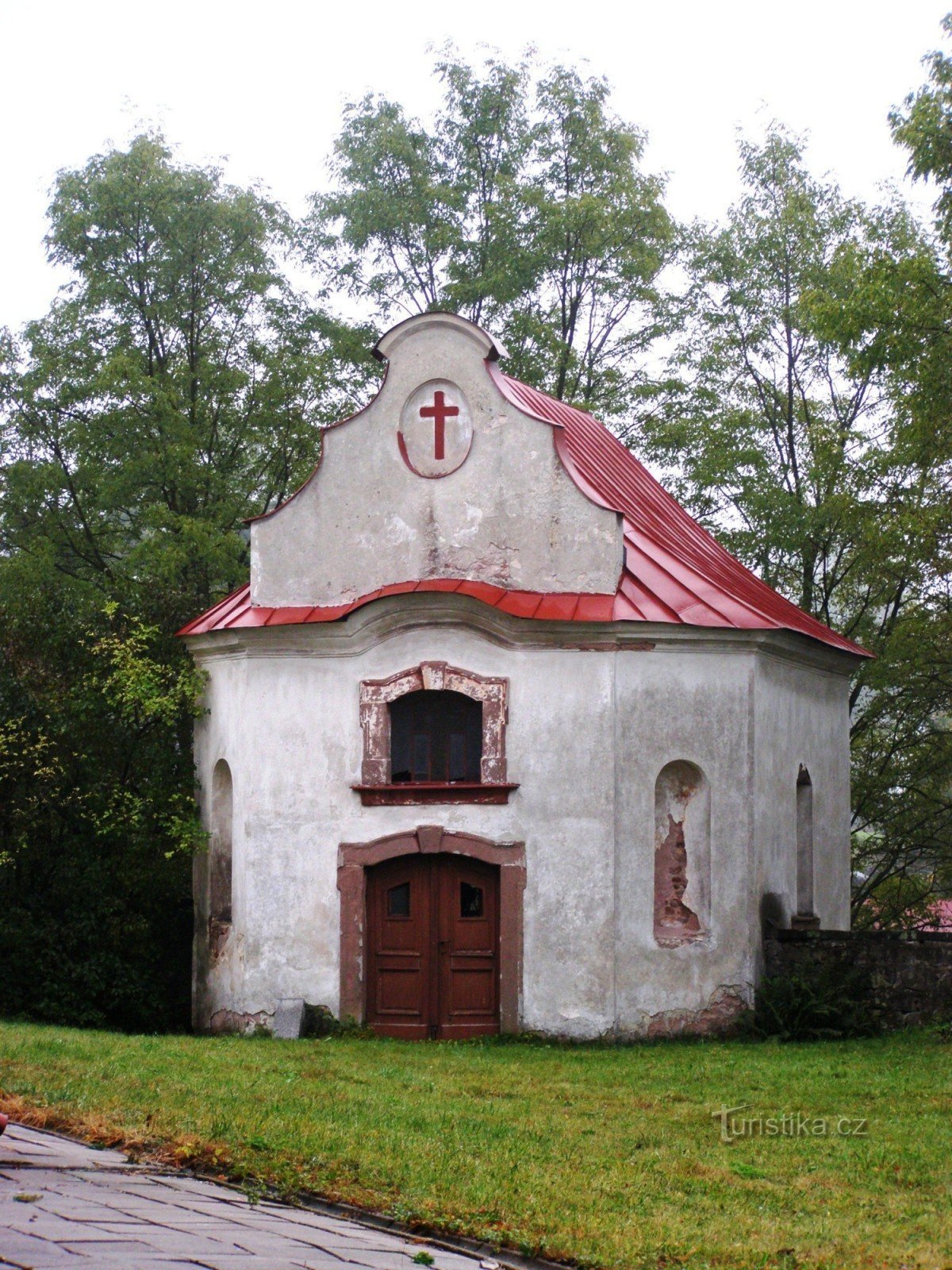 Nová Ves nad Popelkou - Pyhän Nikolauksen kirkko. Prokopius